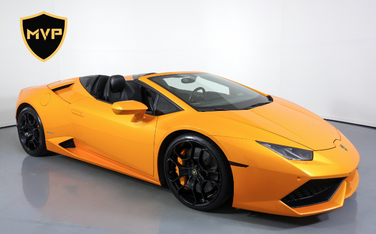 Used 2016 LAMBORGHINI HURACAN 610-4 SPYDER for sale Call for price at MVP Atlanta in Atlanta GA