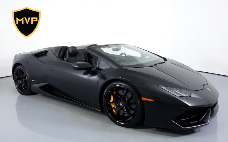 Used 2017 LAMBORGHINI HURACAN SPYDER for sale Call for price at MVP Atlanta in Atlanta GA