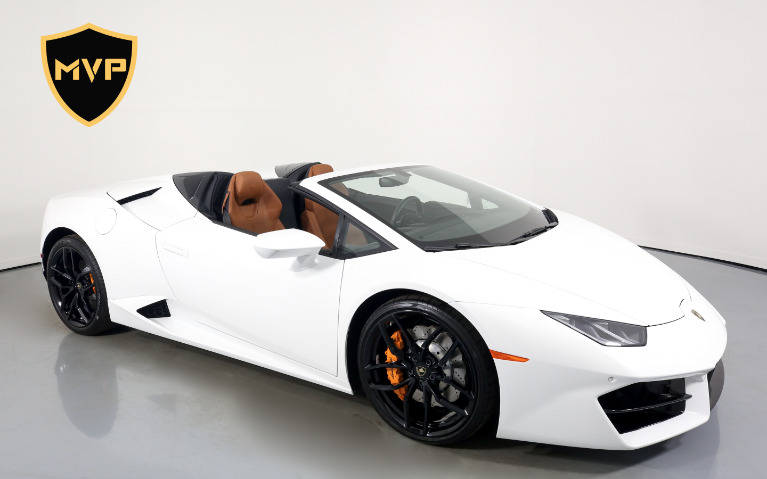 Used 2019 LAMBORGHINI HURACAN SPYDER for sale Call for price at MVP Atlanta in Atlanta GA