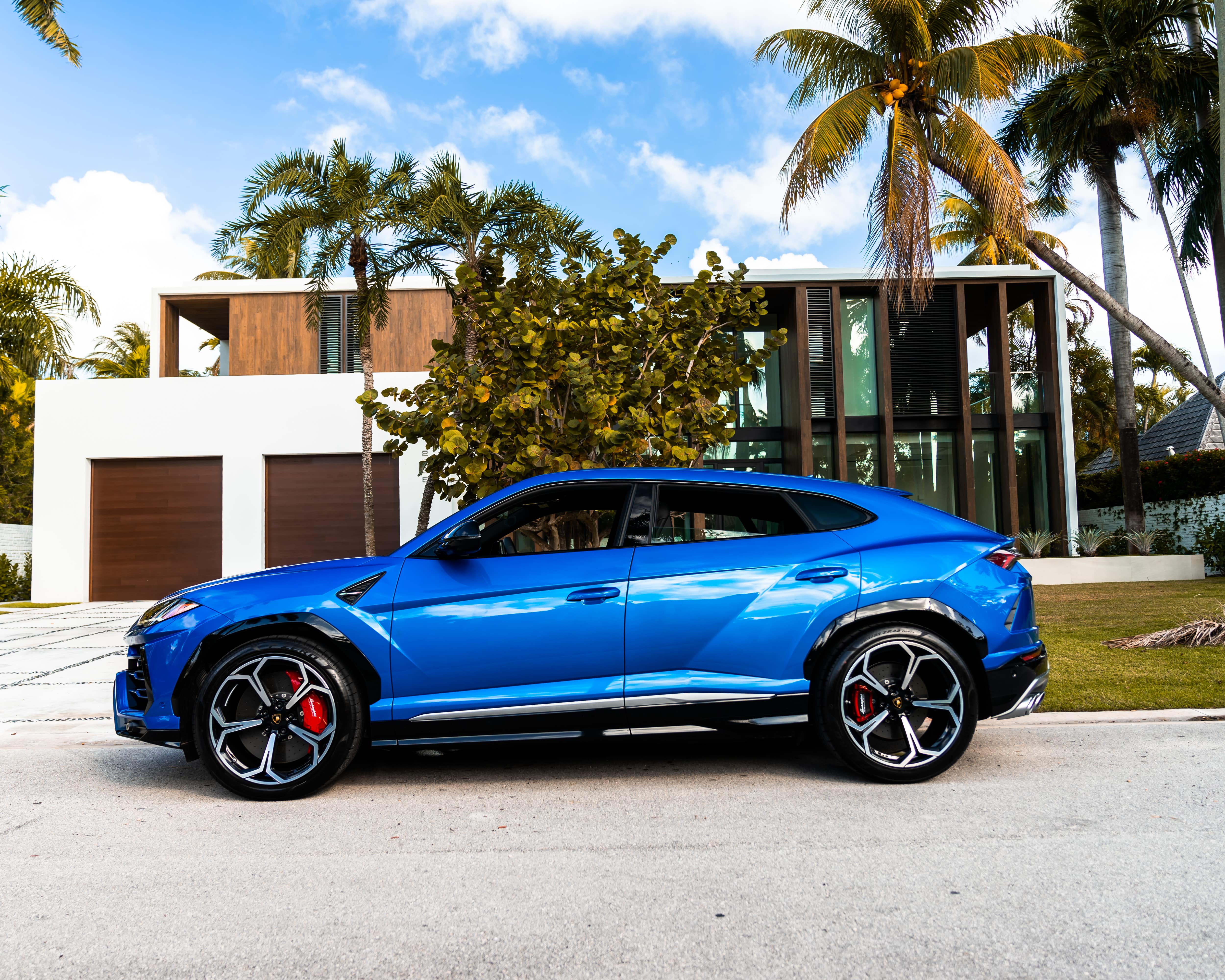2019 Urus Blue MVP Miami Exotic Rentals